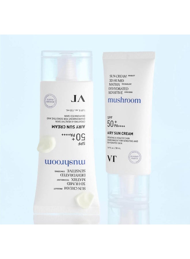 VT Airy Sun Cream, SPF 50+ PA++++, 3D Humid Matrix, 50ml - Image 2